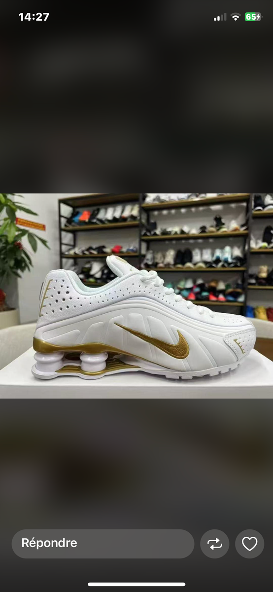 Chaussures sport amorties