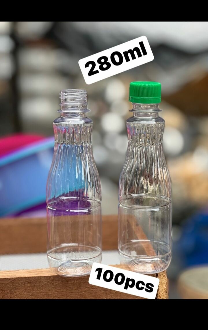 Bouteilles en plastique 100 pcs