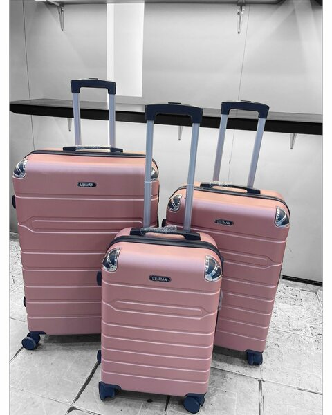 Valises Roses à Roulettes