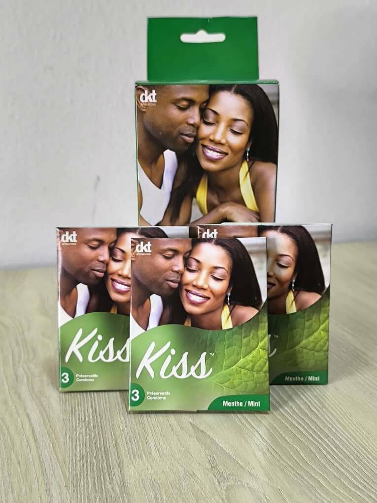 Kiss 4 Préservatifs Assortis