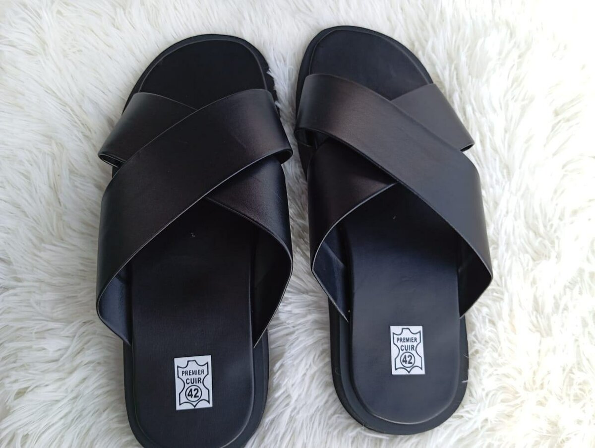 Sandales en cuir pour hommes