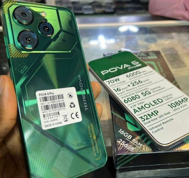 Tecno Pova 5 Pro 8/256 Go