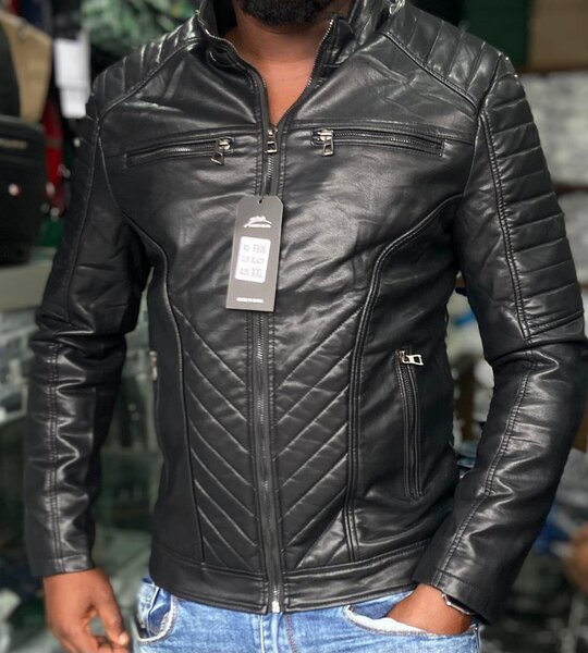 Vestes en cuir pour hommes