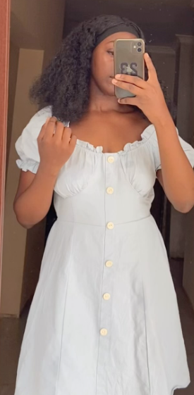 Beautiful elegant women's dress in black size:M