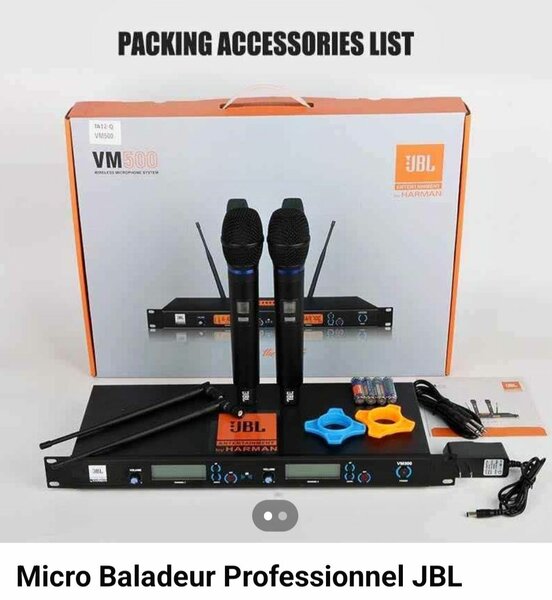 Micro sans fil JBL VM500