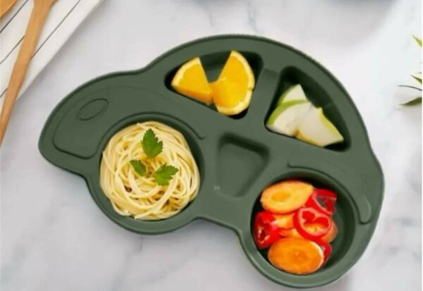 Assiette Enfant Antidérapante Voiture