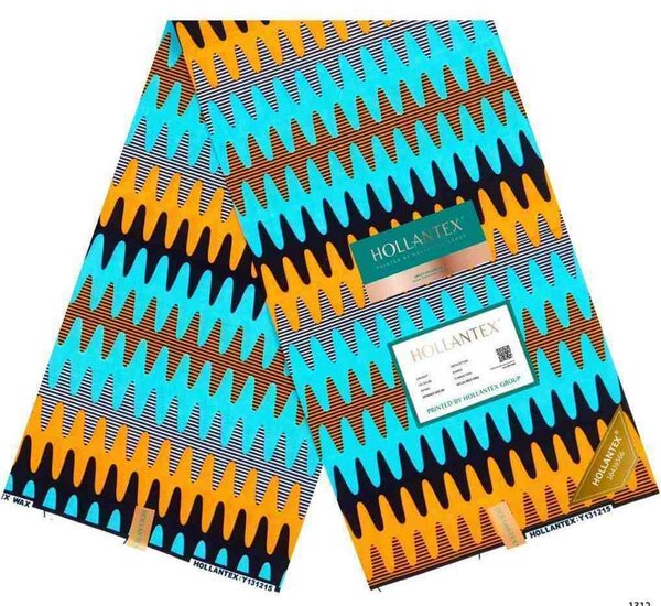 Tissu Wax Hollantex Coloré