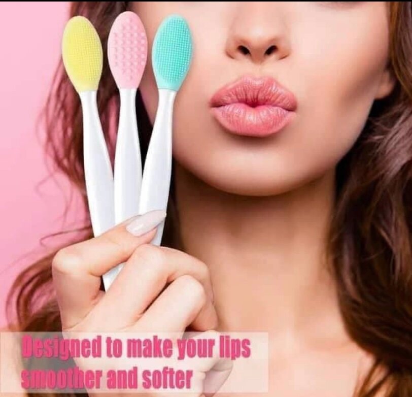 Brosse à lèvres exfoliante douce