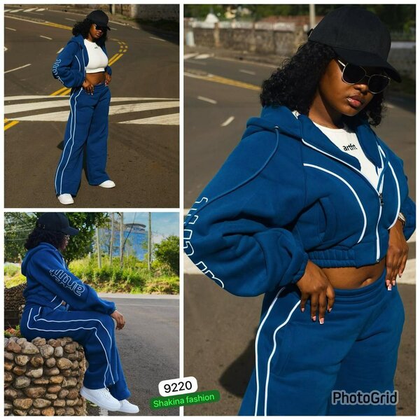 Ensemble de survêtement bleu