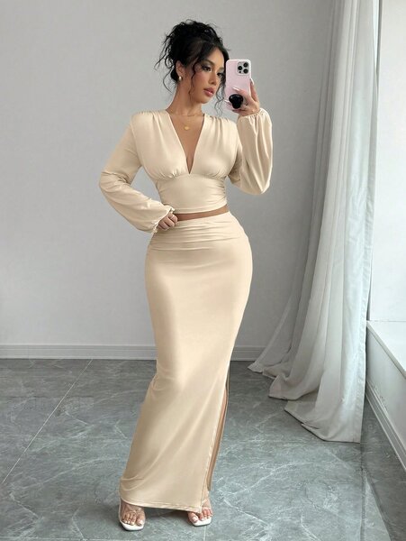 Robe Élégante Femme Longue