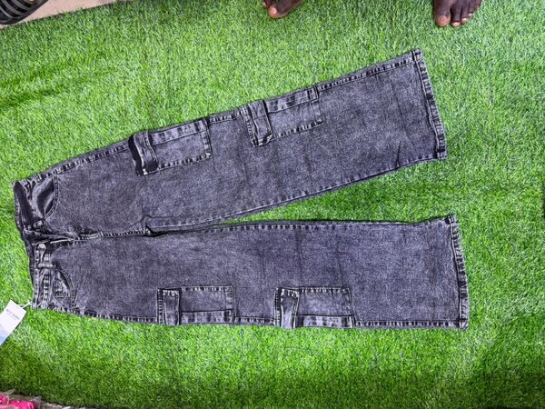 Jeans cargo décontractés hommes