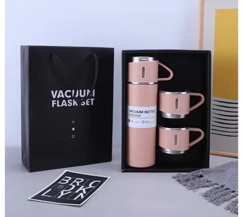 Ensemble Thermos 500ml avec Tasses