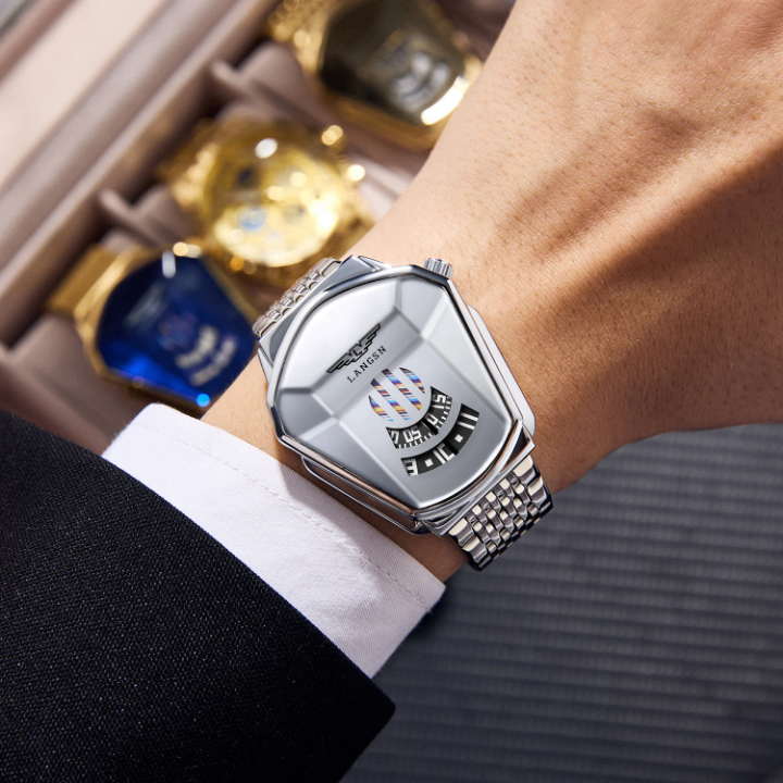 LANGSN Montre Homme Luxe