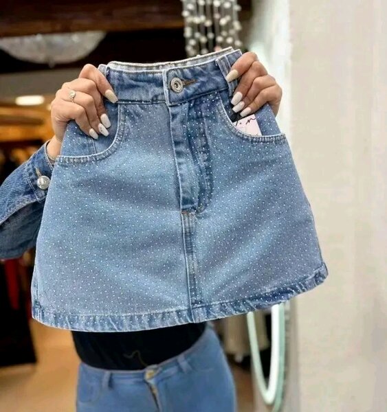 Jupe en Jean Enfant Stylée