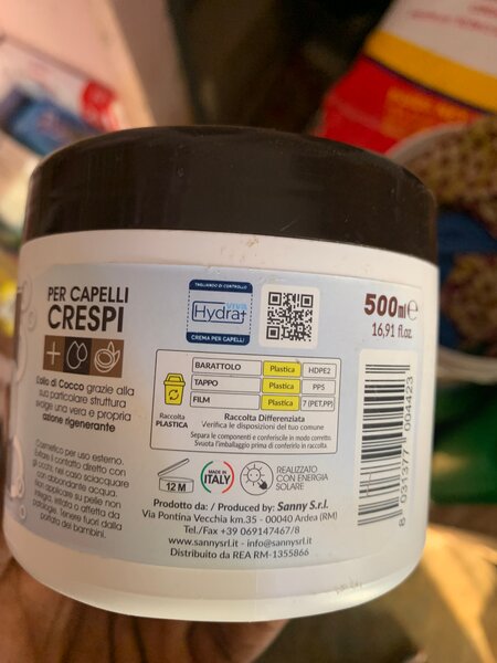 Crème hydratante cheveux VIVA Hydra+ 500ml