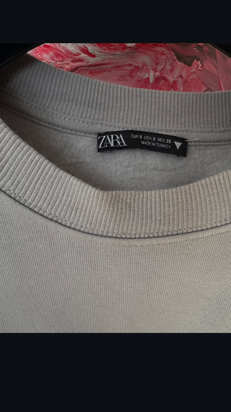 Zara Pull en Coton Beige