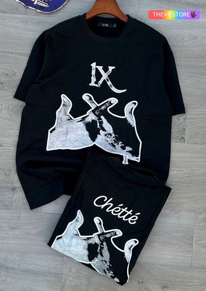 Ensemble T-shirt et Short Graphique