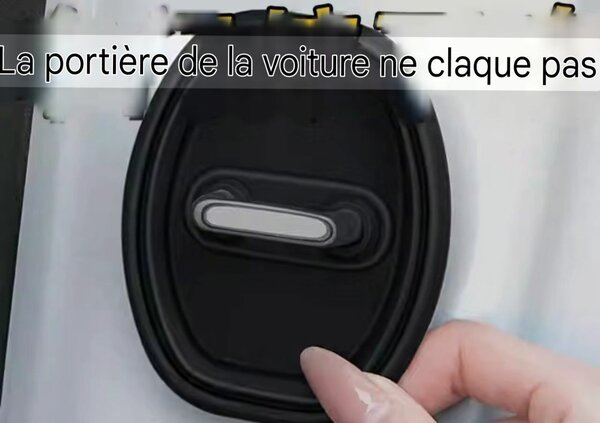 4 Amortisseur serrure de porte