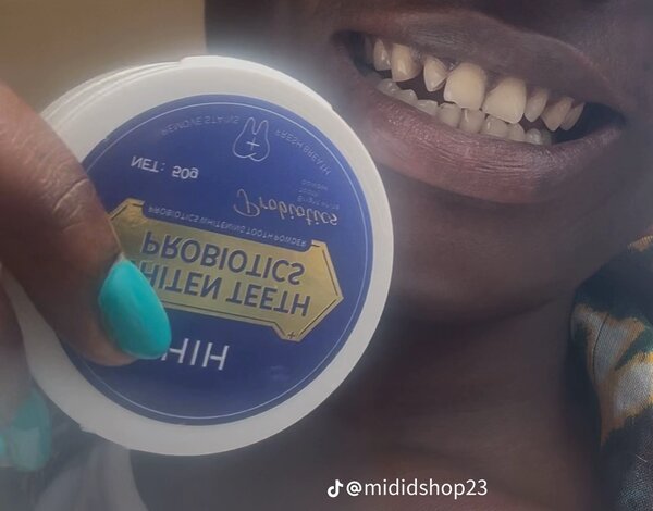 Poudre Dentifrice Blanchissante