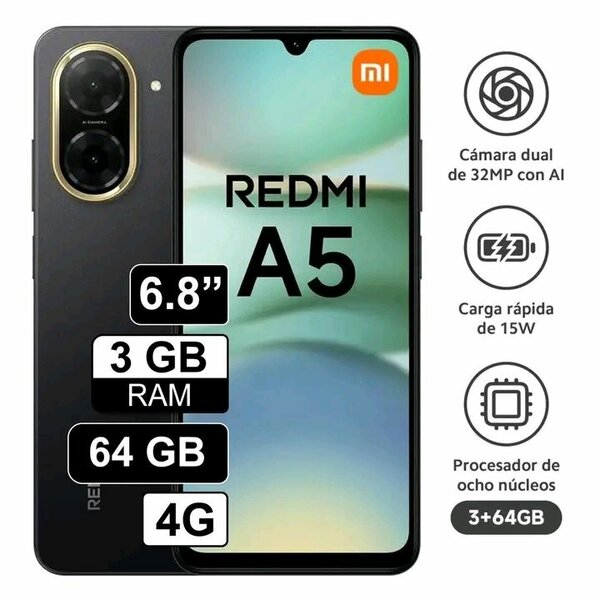 Smartphone Redmi A5 64GB 4G