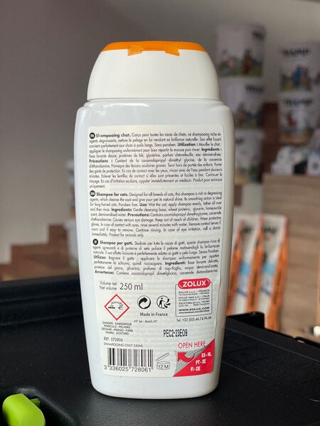 Shampoing Zolux pour chat