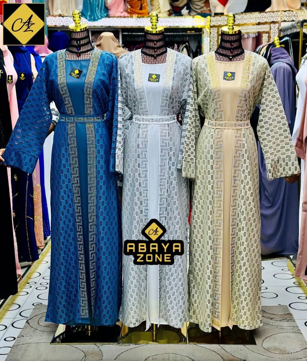 Abaya élégante brodée