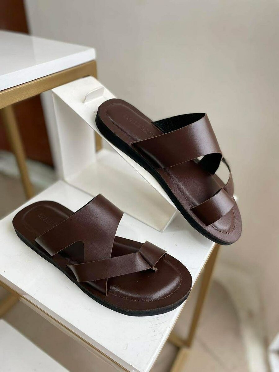 Sandales en cuir pour hommes