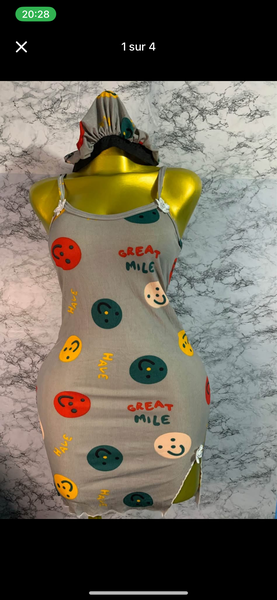 Robe Décontractée Imprimé Été