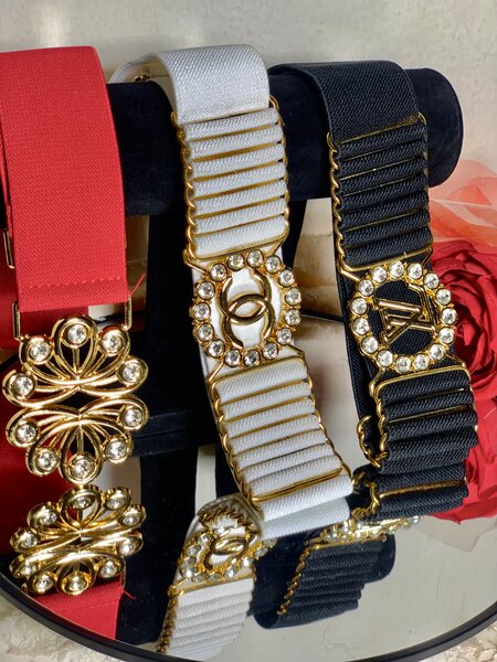 Ceintures élastiques décoratives