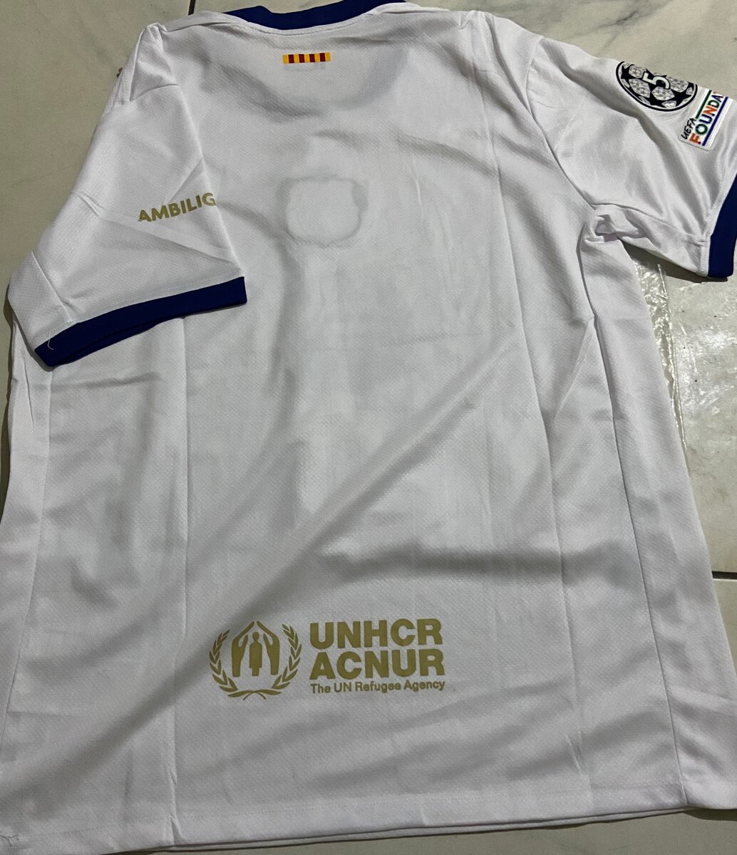 Maillot de football Barça blanc
