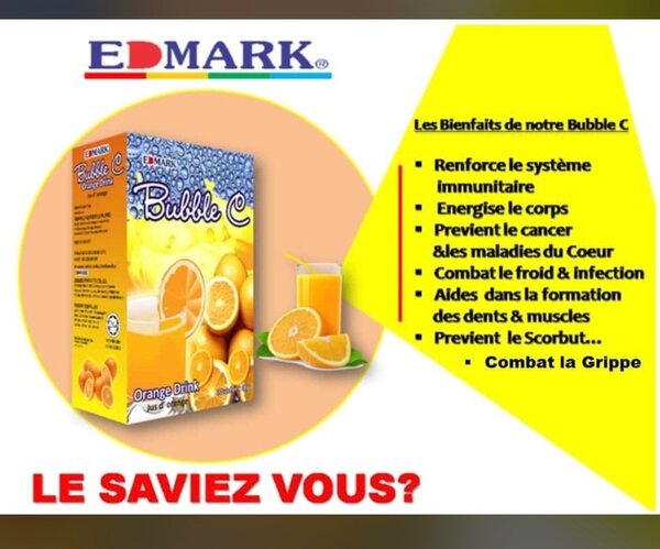 Boisson Énergisante Orange