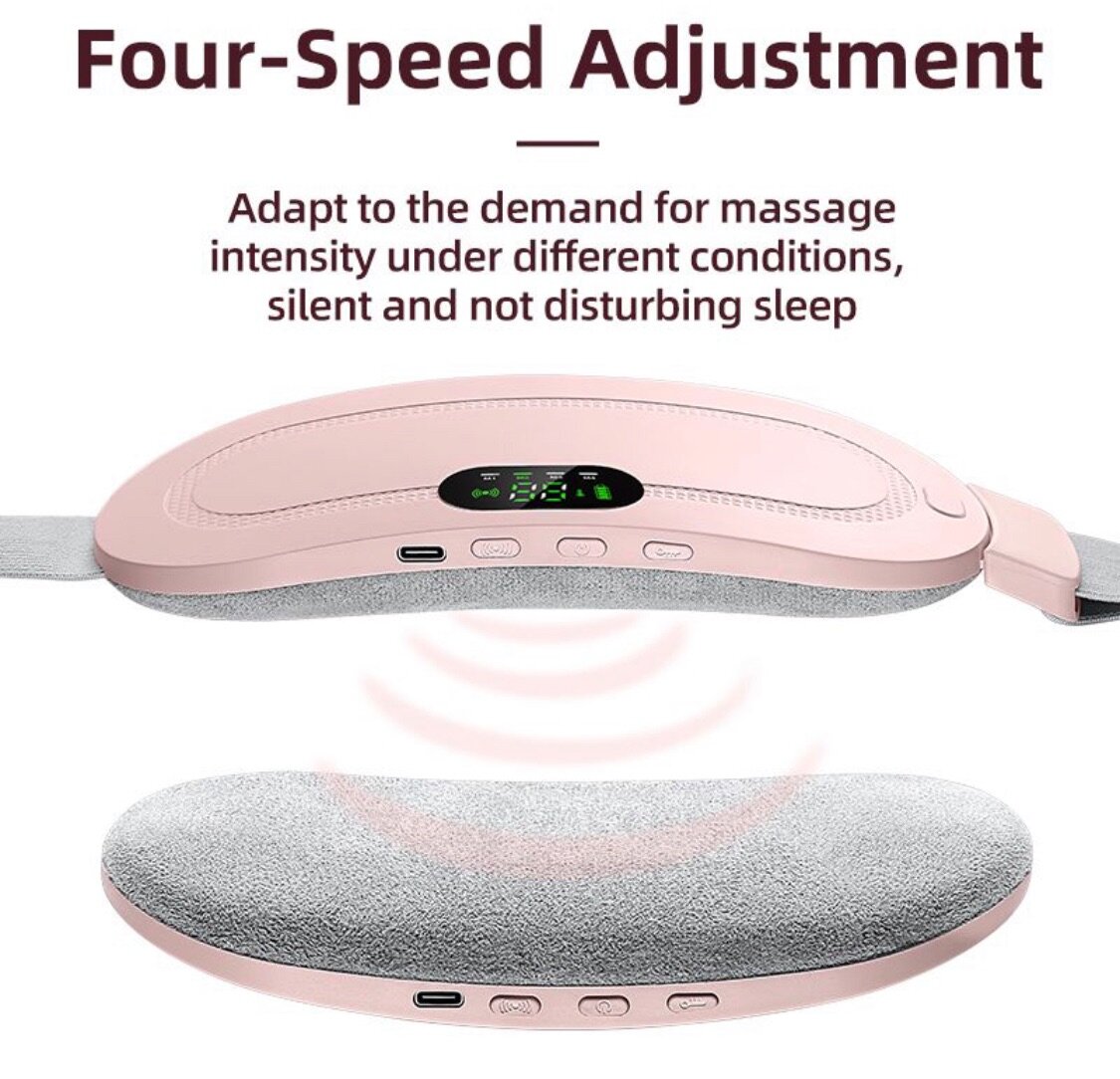 Menstrual Cramps Heat Vibration Pad (Gift Box) Negotiable