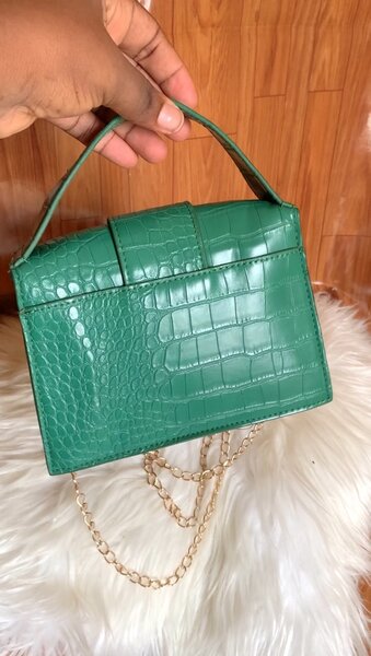 New Look Small Green Bag