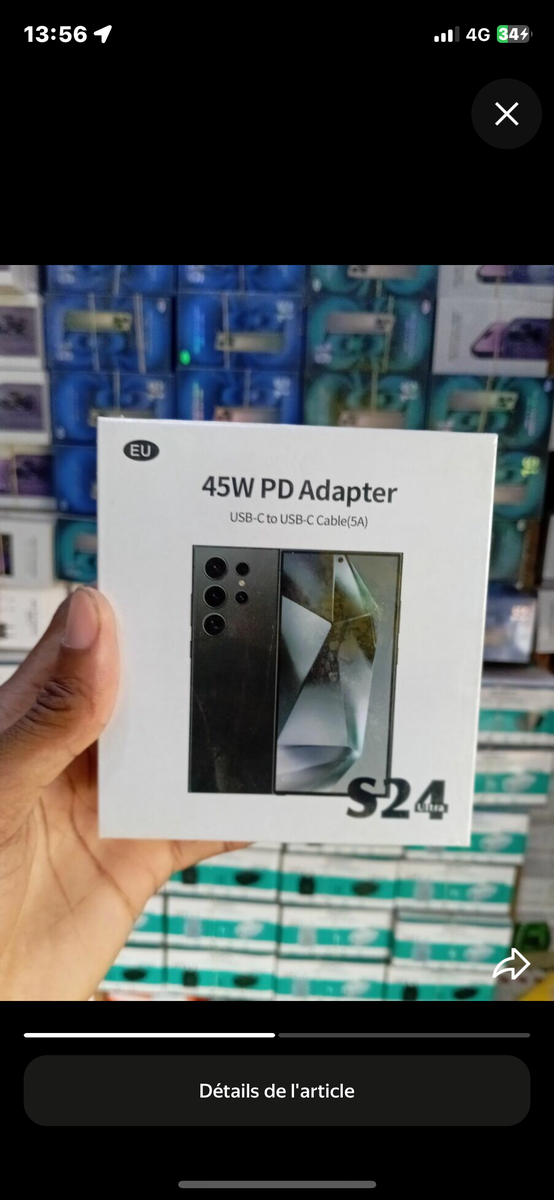 Chargeur Rapide 45W USB-C