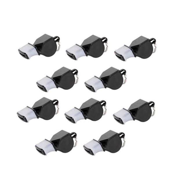from abroad 10 Pcs Professional Whistle Soccer Basketball