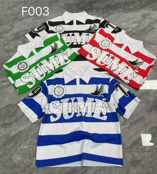 Polo imprimés colorés