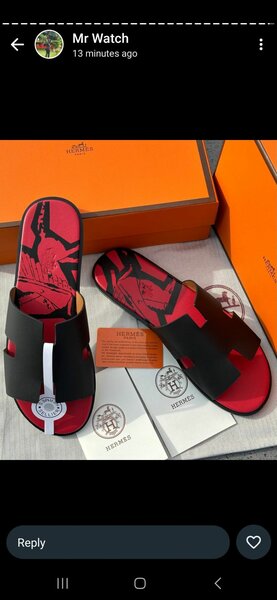 Hermes Fashion Slippers