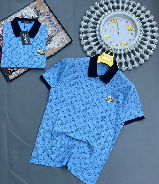 Polo tendance homme imprimé