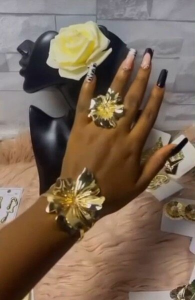 Complet bracelet et bague