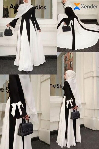 Robe Abaya Luxe Femme
