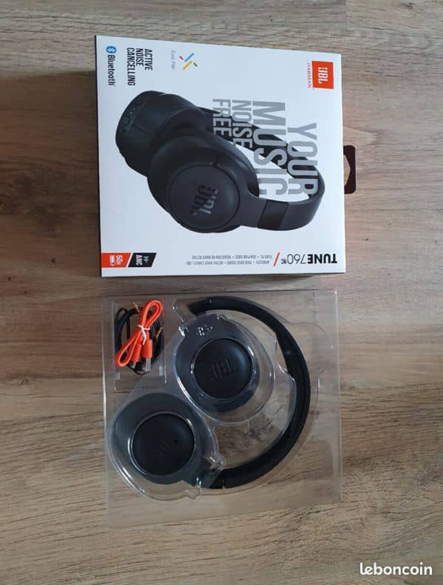 JBL Tune 660NC Casque Bluetooth