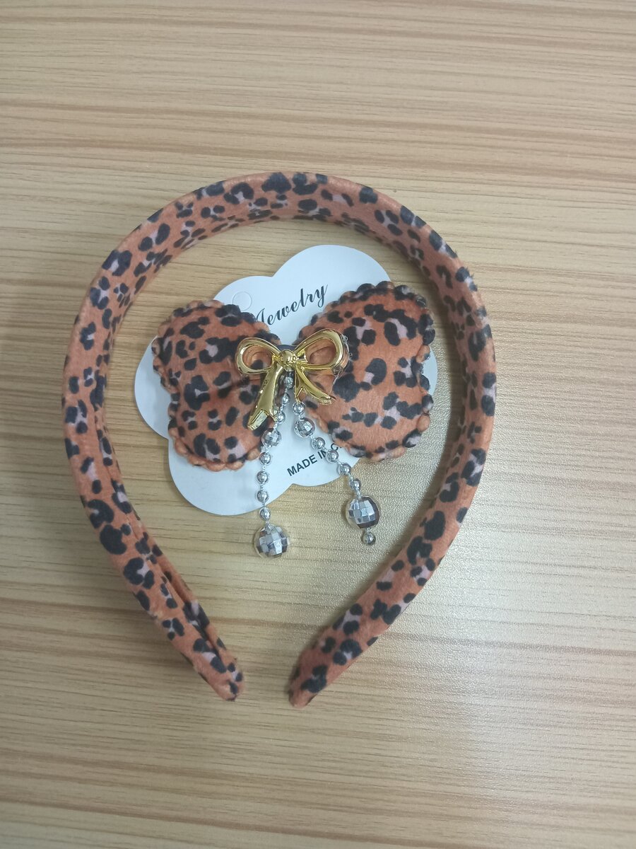 Serre-tête Léopard Élégant