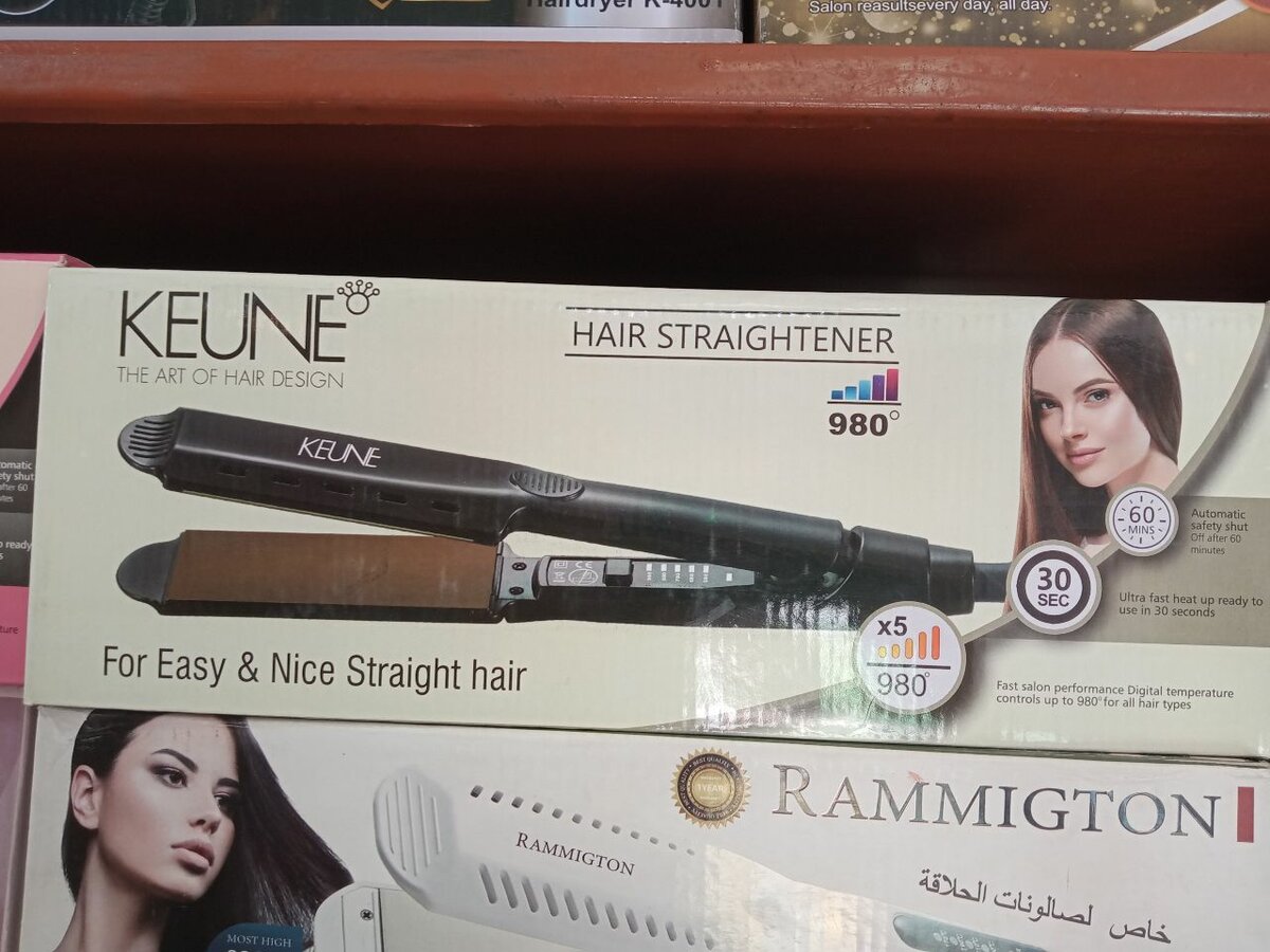 Keune hair stralghtner