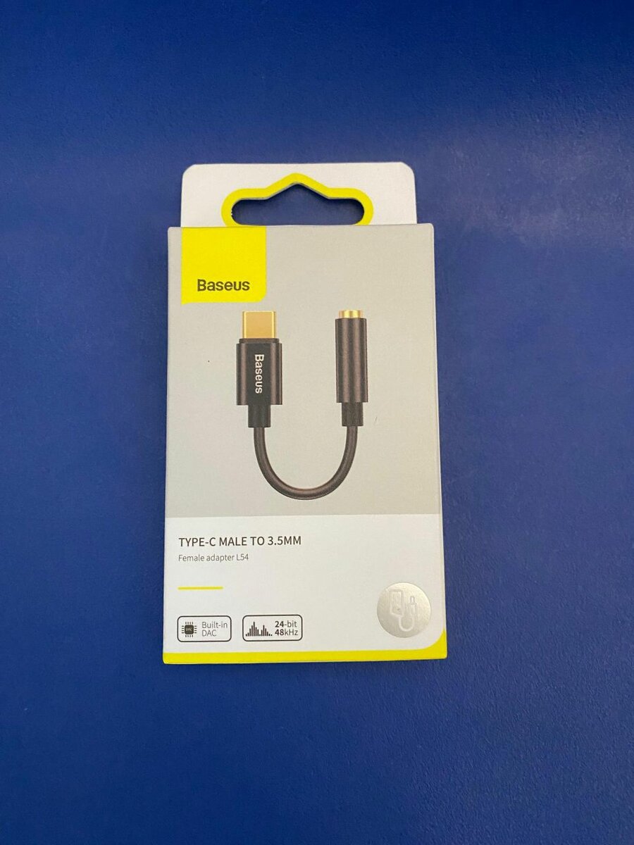 Baseus Headphone Adapter Type-C to 3.5MM Female Adaptor