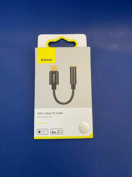 Baseus Headphone Adapter Type-C to 3.5MM Female Adaptor
