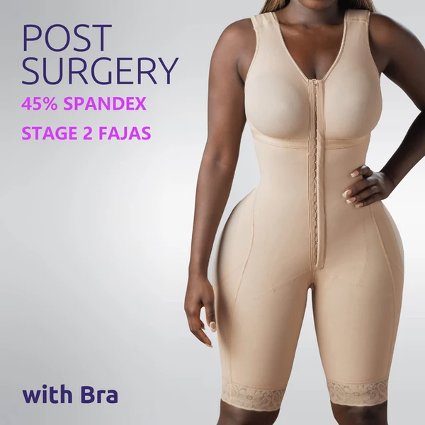 Faja post-opératoire avec soutien-gorge