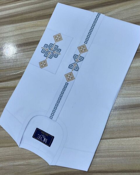 Chemise élégante avec broderie