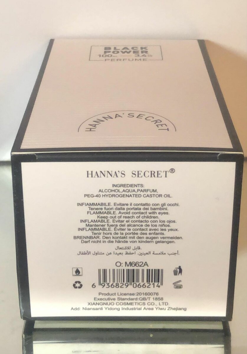 Parfum Black Power 100ml