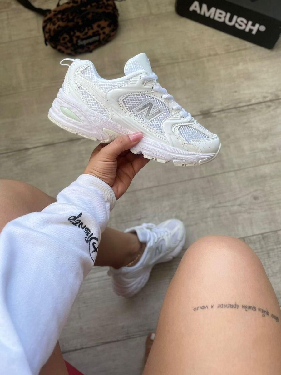 Sneakers blancs tendance