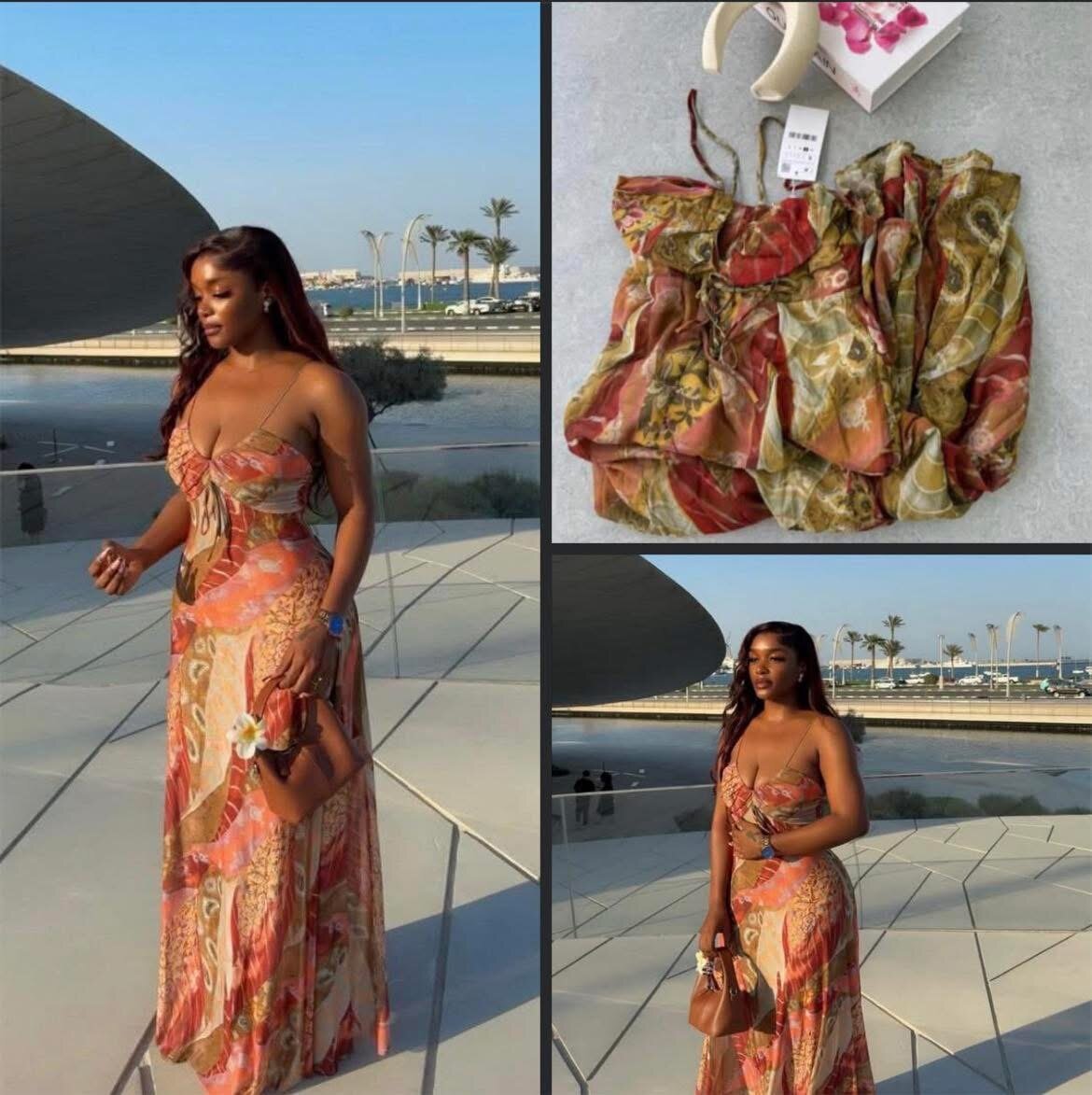 Ensemble de robe élégante